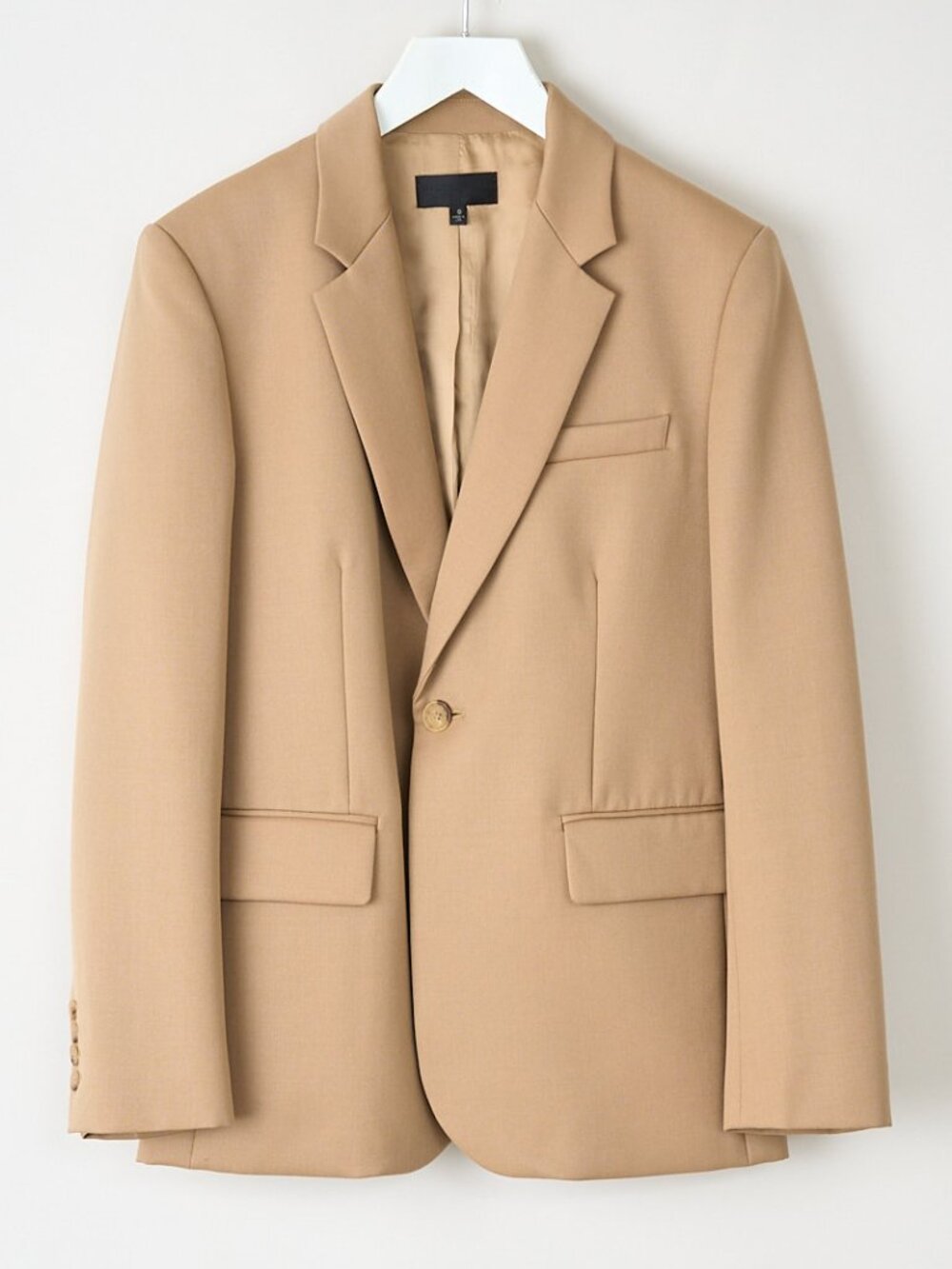 Nili Lotan "Francoise" Blazer in Camel, size 0